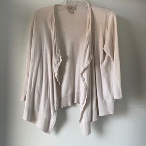 Loft / Light cream cardigan